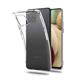 Samsung A125 Galaxy A12 ultra slim 0,3mm szilikon tok, átlátszó