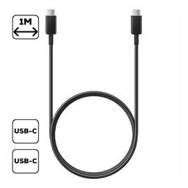 Samsung EP-DN975BB gyári USB-C - USB-C adatkábel (5A), fekete