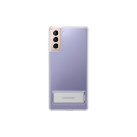 Samsung G996 Galaxy S21+ Clear Standing Cover, gyári tok, átlátszó, EF-JG996CT