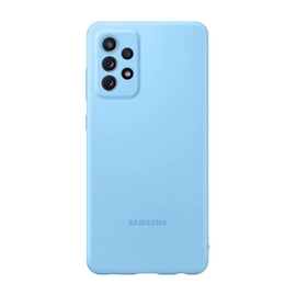 Samsung Galaxy A72 Silicone Cover gyári szilikon tok, kék, EF-PA725TLE