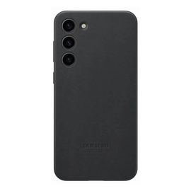 Samsung Galaxy S23+ Leather Cover, gyári bőr tok, fekete, EF-VS916LB