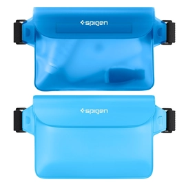 Spigen Aqua Shield vízálló táska, tengerkék A620 (2db)
