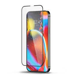Spigen Glass FC Apple iPhone 14/13/13 Pro Tempered kijelzővédő fólia, fekete