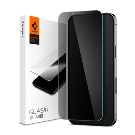 Spigen "Glas.tR Slim HD" Apple iPhone 14 Pro Privacy kijelzővédő fólia
