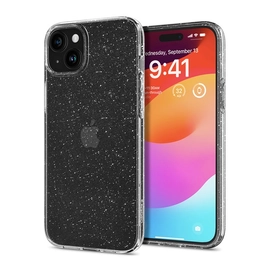 Spigen Liquid Crystal Glitter Apple iPhone 15 tok, csillámos átlátszó