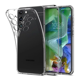 Spigen Liquid Crystal Samsung Galaxy S23+ tok, Crystal Clear, átlátszó