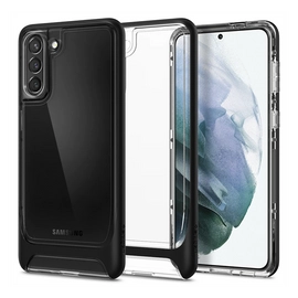 Spigen Neo Hybrid Crystal Samsung G996 Galaxy S21+ Black tok, fekete