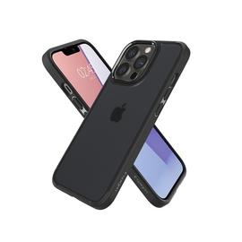 Spigen Ultra Hybrid Apple iPhone 13 Pro Max Matte Frost Black tok, matt fekete