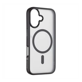 Tactical MagForce Hyperstealth Apple iPhone 16 MagSafe kompatibilis tok, fekete/átlátszó