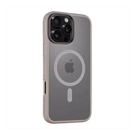 Tactical MagForce Hyperstealth Apple iPhone 16 Pro Max MagSafe hátlap tok, világos szürke