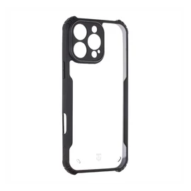 Tactical Quantum Stealth Apple iPhone 16 Pro Max tok, átlátszó/fekete