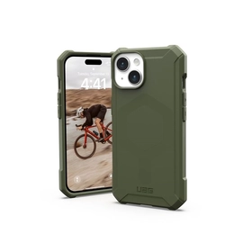 UAG Essential Armor MagSafe Apple iPhone 15 hátlap tok, olive drab