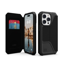 UAG Metropolis Apple iPhone 14 Pro hátlap tok, Kevlar Black