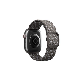 Uniq Aspen Designer Edition fonott szíj Apple Watch 42/44/45/49mm, szürke