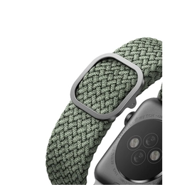 Uniq Aspen fonott szíj Apple Watch 38/40mm, zöld