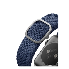 Uniq Aspen fonott szíj Apple Watch 42/44/45/49mm, kék