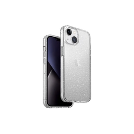 Uniq Lifepro Xtreme Tinsel Apple iPhone 14 Plus, csillámos szilikon tok, átlátszó