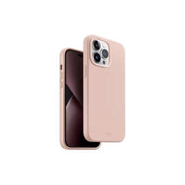 Uniq Lino Hue Apple iPhone 14 Pro Max, MagSafe szilikon tok, rózsaszín