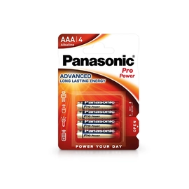 Panasonic Pro Power Alkaline AAA ceruza elem - 4 db/csomag