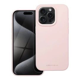  Apple iPhone 15 Pro szilikon hátlap - Roar Cloud Skin - pink