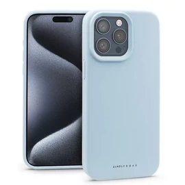 Apple iPhone 15 Pro szilikon hátlap - Roar Cloud Skin - kék