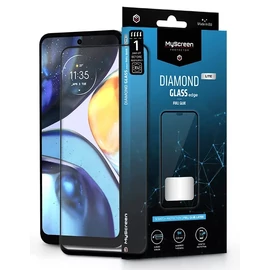Motorola Moto G22 edzett üveg képernyővédő fólia - MyScreen Protector Diamond   Glass Lite Edge2.5D Full Glue - black