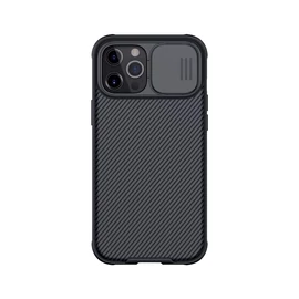 Nillkin CamShield PRO kemény tok Apple iPhone 12 Pro Max 6.7 készülékhez fekete