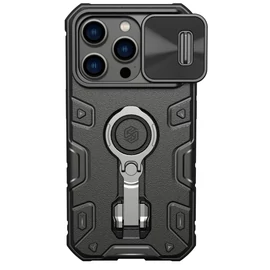 Nillkin CamShield Armor PRO mágneses kemény tok Apple iPhone 14 Pro készülékhez fekete