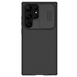 Nillkin CamShield PRO kemény tok Samsung Galaxy S23 Ultra készülékhez fekete