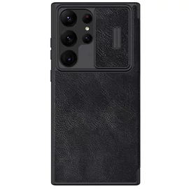 Nillkin Qin Book PRO tok Samsung Galaxy S23 Ultra készülékhez fekete