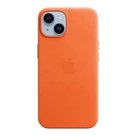 MPP83ZM/A Apple bőr Magsafe tok iPhone 14 készülékhez narancssárga