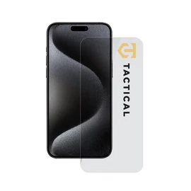 Tactical Glass Shield 2.5D kijelzővédő Apple iPhone 15 Pro Max készülékhez átlátszó