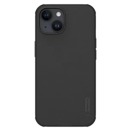 Nillkin Super Frosted PRO Magnetic Back Cover for Apple iPhone 15 készülékhez fekete