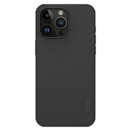 Nillkin Super Frosted PRO mágneses hátoldali tok Apple iPhone 15 Pro Max készülékhez fekete