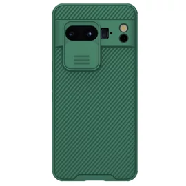 Nillkin CamShield PRO kemény tok Google Pixel 8 Pro készülékhez mély zöld
