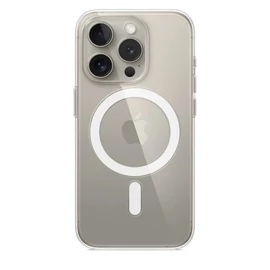 MT223ZM/A Apple Clear MagSafe tok iPhone 15 Pro készülékhez átlátszó