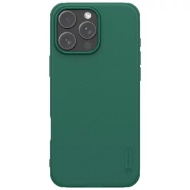 Nillkin Super Frosted PRO hátlap tok Apple iPhone 16 Pro készülékhez sötét zöld