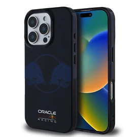 Red Bull PC/TPU Two Bulls Magsafe tok iPhone 16 Pro készülékhez tengerészkék