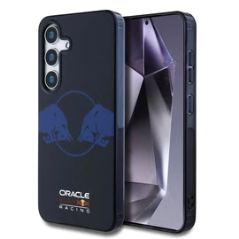 Red Bull PC/TPU Two Bulls Magsafe tok Samsung Galaxy S25 készülékhez tengerészkék