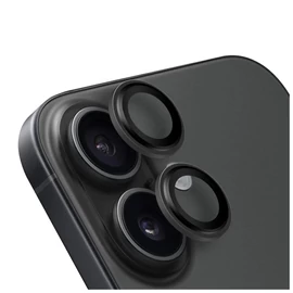 OBAL:ME lencsevédő Apple iPhone 16/16 Plus készülékhez fekete