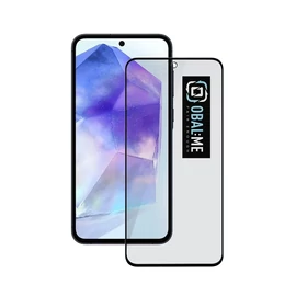 OBAL:ME Privacy 5D üveg kijelzővédő Samsung Galaxy A55 5G készülékhez fekete