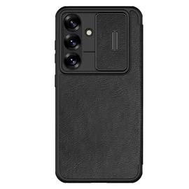 Nillkin Qin Book PRO tok Samsung Galaxy S25+ készülékhez fekete