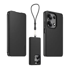 Made for Xiaomi tok nyaklánccal Xiaomi Redmi Note 13 Pro 4G készülékhez fekete