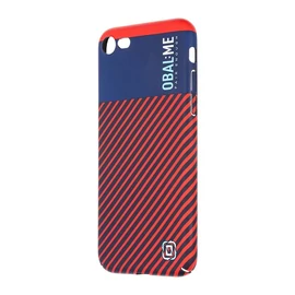 OBAL:ME Flossy Stripes tok Apple iPhone 7/8/SE2020/SE2022 készülékhez kék/piros