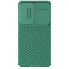 Nillkin CamShield PRO kemény tok Samsung Galaxy S25 készülékhez sötét zöld