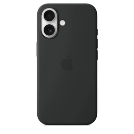 MYY13ZM/A Apple Silicone Magsafe tok iPhone 16 készülékhez fekete