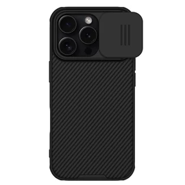 Nillkin CamShield PRO mágneses kemény tok Apple iPhone 16 Pro készülékhez fekete