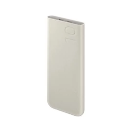 EB-P3400XUE Samsung FastCharge powerbank 2x USB-C 25W 10000mAh bézs