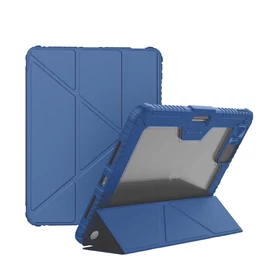 Nillkin Bumper PRO védőtok több szögben állítható állvánnyal iPad Pro 11 2024 készülékhez safírkék