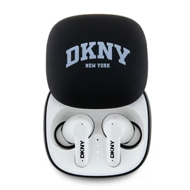 DKNY 3D Rubber Matte Finish TWS vezeték nélküli fülhallgató fekete